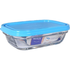 Rectangular Lunchbox with Lid Duralex Freshbox Blue 400 ml