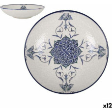 Dziļais šķīvis La Mediterránea Rosetta Porcelāns (12 gb.)