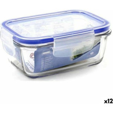 Hermetic Lunch Box Borgonovo 0033538 Rectangular 14,5 x 10 x 6 cm (12 Units)