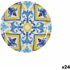 Set of lids Sarkap   Mosaic 6 Pieces 8,5 x 0,8 cm (24 Units)