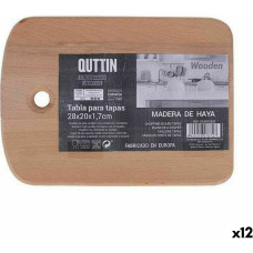 Cutting board Quttin 28 x 20 x 1,7 cm (12 Units)