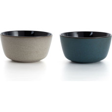 Bowl Bidasoa Blue Moon Ceramic 780 ml (6 Units) (Pack 6x)