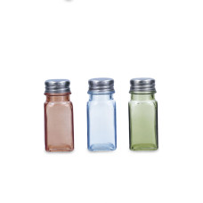 Salt cellar Quid Tu Y Yo Multicolour Glass 4 x 10 cm (Pack 12x)