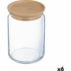 Jar Luminarc Pav Transparent Glass (1 L) (6 Units)