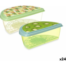 Pusdienu kastīte Auglis Ananāss Kivi Plastmasa 23 x 8 x 13 cm (24 gb.)