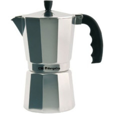 Italian Coffee Pot Orbegozo KF 100  1T Silver Aluminium (1 Cup)