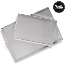 Baking tray Vaello 75497 42 x 28 x 5,5 cm Aluminium Chromed