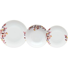 Tableware 18 Pieces Sheets Porcelain 1 cm