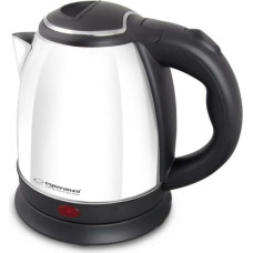 Kettle Esperanza EKK128W White Black Stainless steel Plastic 1350 W 1 L