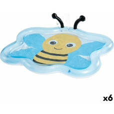 Inflatable Paddling Pool for Children Intex Bee 56 L 127 x 102 x 28 cm (6 Units)