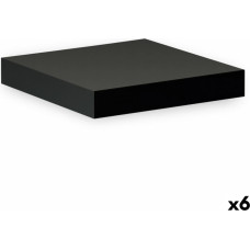 Planken Confortime Melns Koks MDF 23,5 x 23,5 x 3,8 cm (6 gb.)