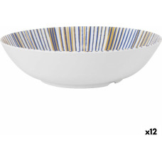 Salad Bowl La Mediterránea Irys Melamin 25 x 6,5 cm (12 Units)