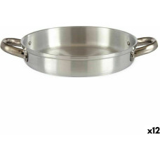 Pan Ø 22 cm Silver Aluminium (12 Units)