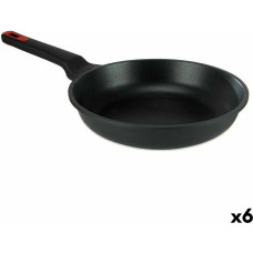 Pan Ø 26 cm Black Aluminium (6 Units)