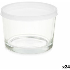 Lunch box Transparent Glass polypropylene 200 ml (24 Units)