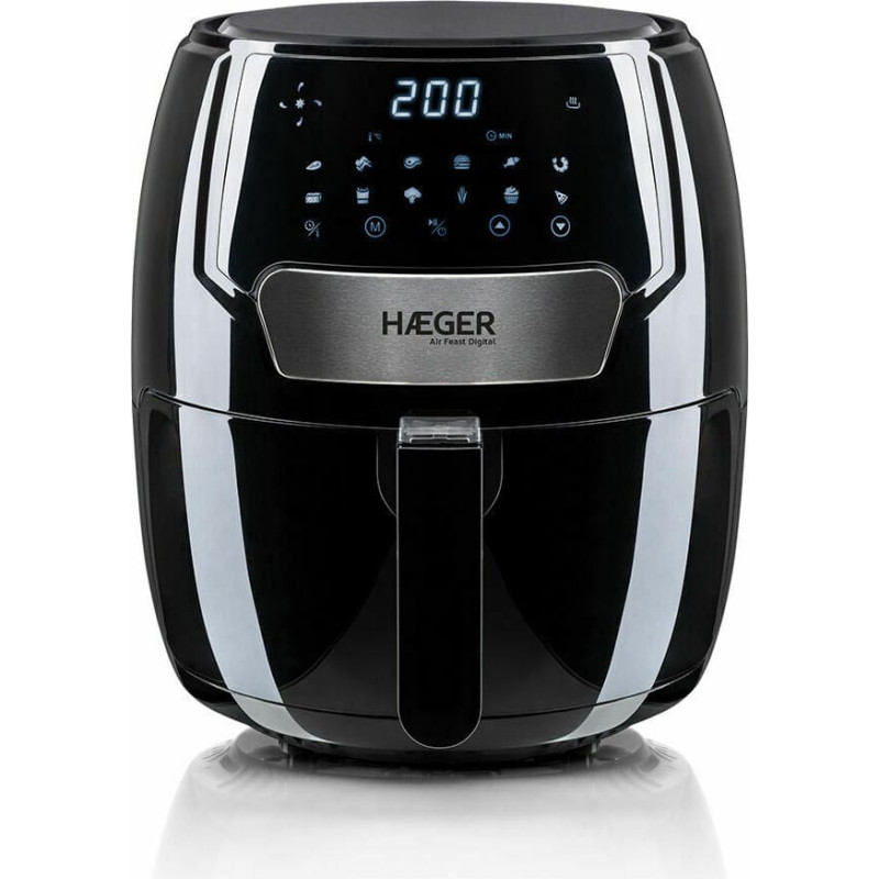 Air Fryer Haeger AF-D37.003A Black 1500 W 3,7 L