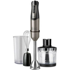 Multifunction Hand Blender with Accessories Black & Decker ES9160140B Black Grey Silver 1200 W