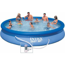 Inflatable pool Intex 28158NP Blue 457 x 84 cm