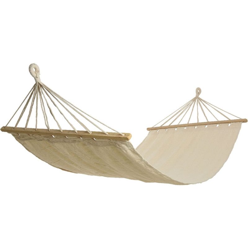 Hammock Kitchen Goods Hawaii Smooth Exterior White Textile Birch (200 x 100 cm)