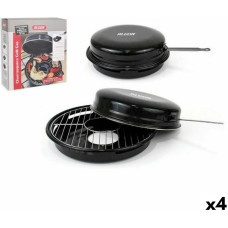 Barbecue Portable Algon Black 47 x 33 x 12 cm (4 Units) (Ø 30 cm)