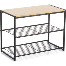 Shoe Rack Vinthera Moa Steel Black 60 x 30 x 44,5 cm