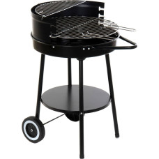 Coal Barbecue with Wheels DKD Home Decor Black Metal Plastic 59 x 49,5 x 82 cm