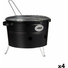 Barbecue Portable Iron Zinc 35 x 21 x 42 cm (4 Units)