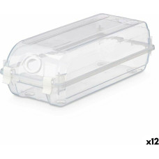 Stackable shoebox Transparent Plastic 14 x 10 x 32 cm (12 Units)