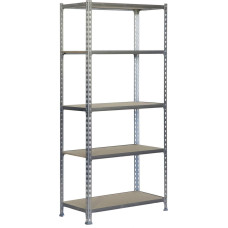 Plaukti Simon Rack Maderclick 5/400 750 kg Metāls Koks 5 Planken skaidu plātnes (180 x 90 x 40 cm)