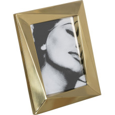 Photo frame Golden Stainless steel Crystal 23 x 28 cm