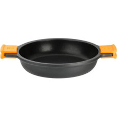 Casserole BRA A270545 Black Black/Orange Metal Aluminium (45 cm)