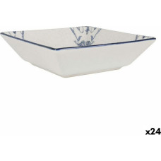 Bowl La Mediterránea Rosetta Porcelain 18 x 18 x 5 cm (24 Units)