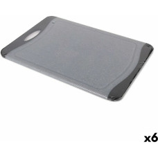 Cutting board Percutti Grey 28,7 x 42 cm (6 Units)