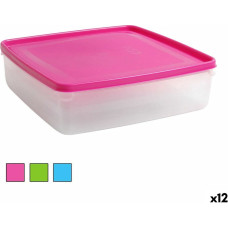 Lunch box Squared 24 x 24 x 7 cm (12 Units)