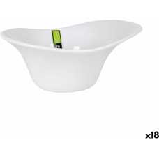 Bowl La Mediterránea Yummy White 18,4 x 13 x 7,3 cm (18 Units)