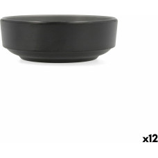 Snack Bowl Bidasoa Gio Grey Plastic 12,5 x 12,5 cm (12 Units)