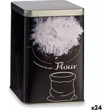 Tin Flour Black Metal 1 L (24 Units)