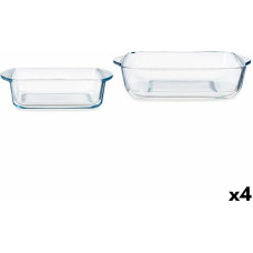 Set of Kitchen Dishes Borcam Squared (4 Units)