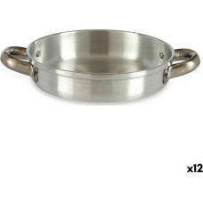 Pan Silver Aluminium 19 x 4,5 x 25,5 cm (12 Units)