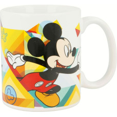 Mug Mickey Mouse Happy smiles Ceramic Red Blue (350 ml)