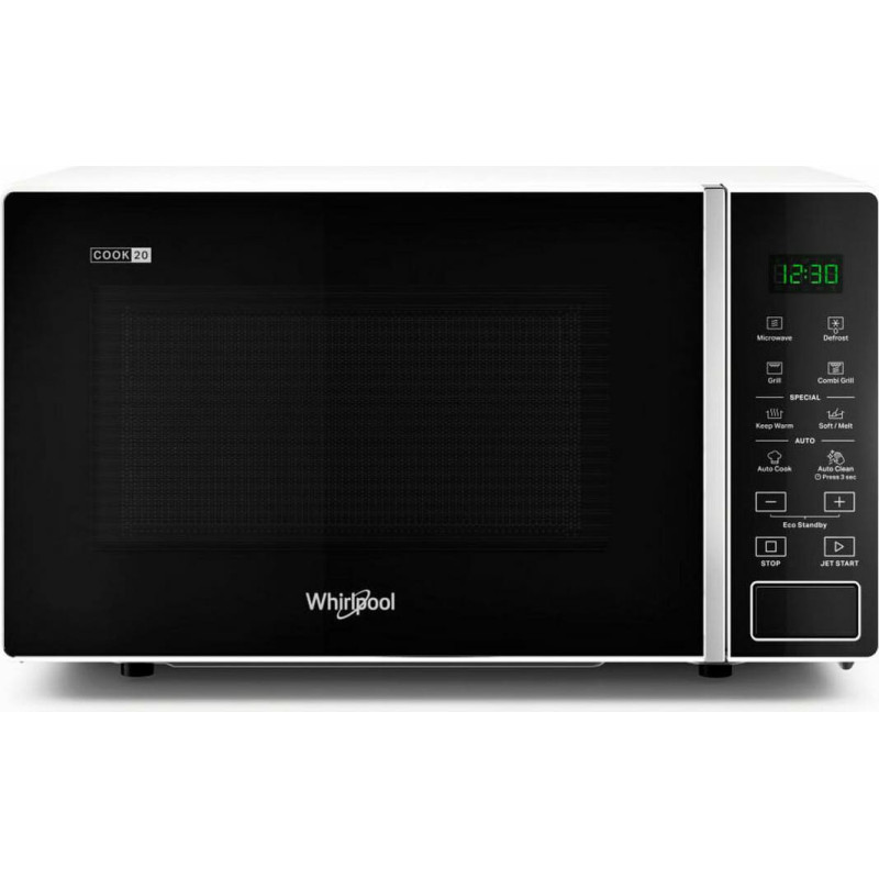 Microwave with Grill Whirlpool Corporation MWP 203 W White 700 W 20 L