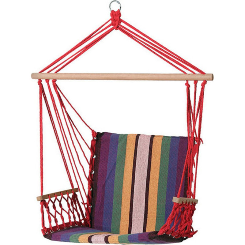 Hammock Multicolour Red 100 x 50 x 3 cm