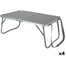 Folding Table Aktive Camping Anthracite 60 x 25 x 40 cm (4 Units)