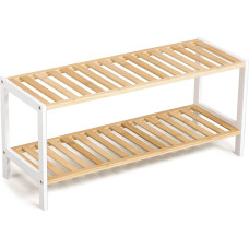 Shoe Rack Vinthera Moa Natural Wood 50 x 16 x 26 cm