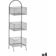 Plaukti Sudrabains Metāls 20 x 99 x 32,5 cm (4 gb.)