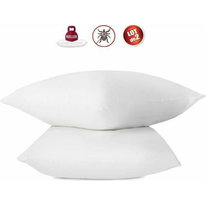 Set of 2 Pillows Abeil 60 x 60 cm (2 Units)