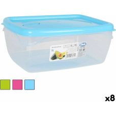 Rectangular Lunchbox with Lid Dem 5 L Rectangular 29,5 x 21,5 x 11,7 cm (8 Units)