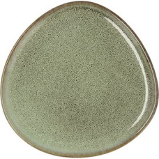 Flat plate Bidasoa Ikonic Ceramic Green (11 x 11 cm) (Pack 12x)