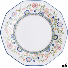 Flat plate Churchill Bengal Ceramic China crockery (Ø 27 cm) (6 Units)