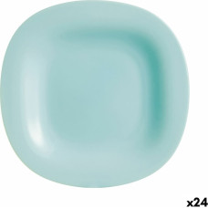 Dessert dish Luminarc Carine Turquoise Glass (19 cm) (24 Units)